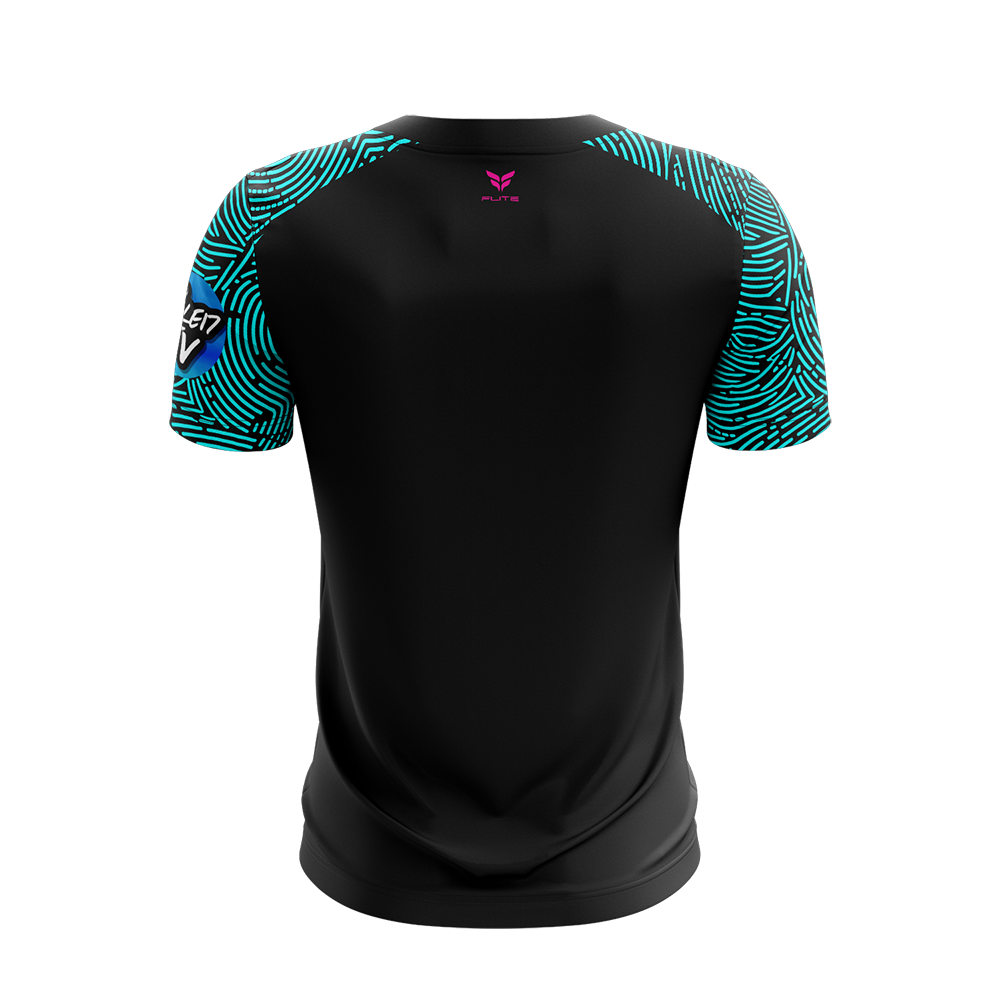 VAMOS TRAINING TOP SS (BLACK/TEAL)