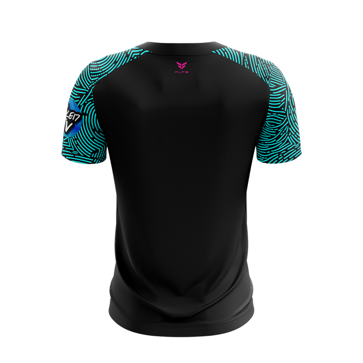VAMOS TRAINING TOP SS (BLACK/TEAL)