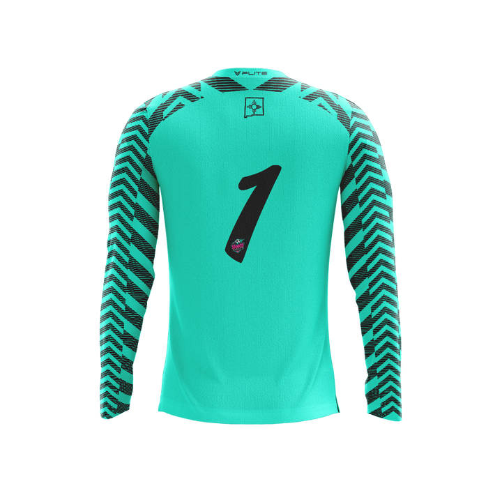VAMOS SOCCER ACADEMY GK JERSEY LS (TEAL)