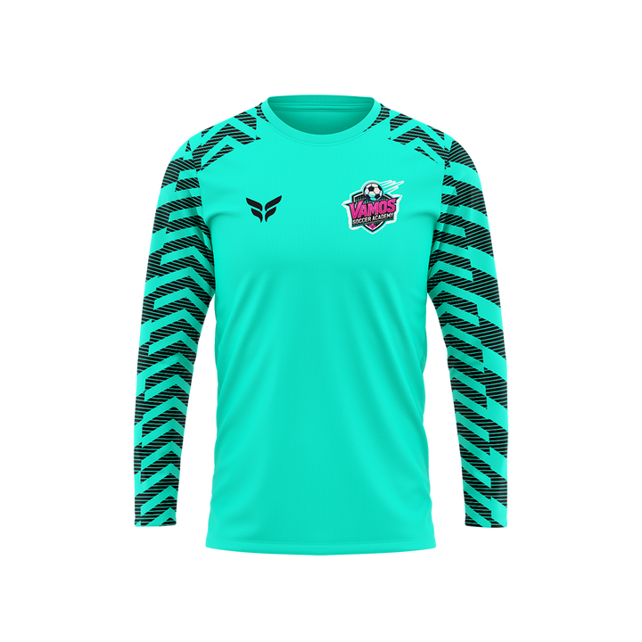 VAMOS SOCCER ACADEMY GK JERSEY LS (TEAL)