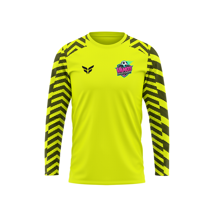 VAMOS SOCCER ACADEMY GK JERSEY LS (YELLOW)