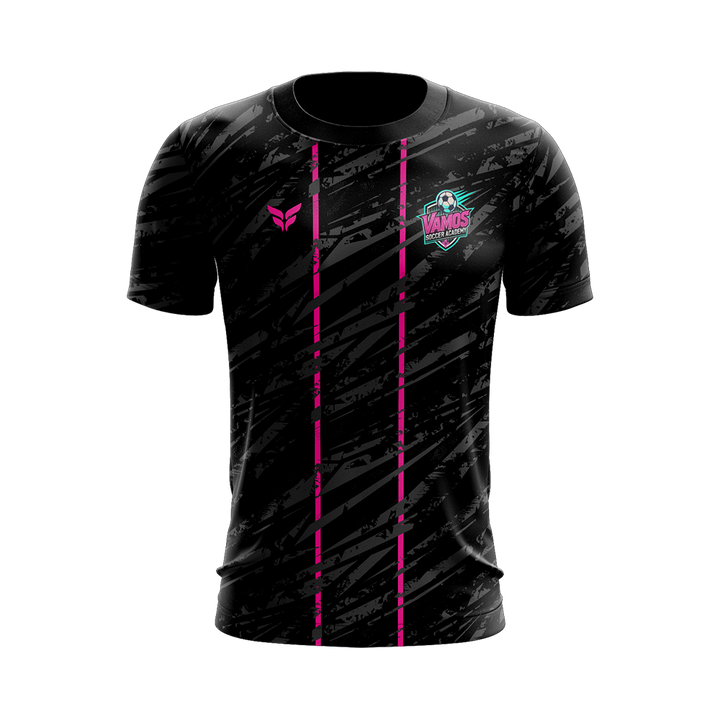 VAMOS SOCCER ACADEMY AWAY JERSEY SS (BLACK)