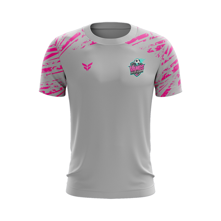 VAMOS SOCCER ACADEMY PRACTICE JERSEY SS (GREY)