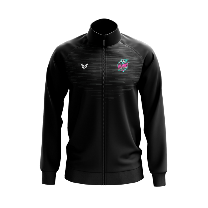 VAMOS SOCCER ACADEMY WARM-UP JACKET (BLACK)