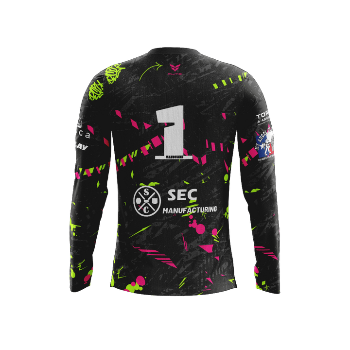 VANGUARD GOALKEEPER JERSEY LS (BLACK)