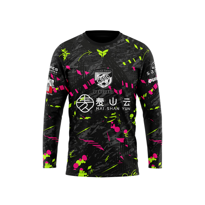 VANGUARD GOALKEEPER JERSEY LS (BLACK)
