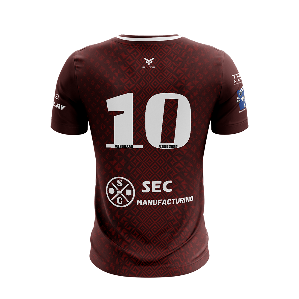 VANGUARD GAME JERSEY SS (MAROON)
