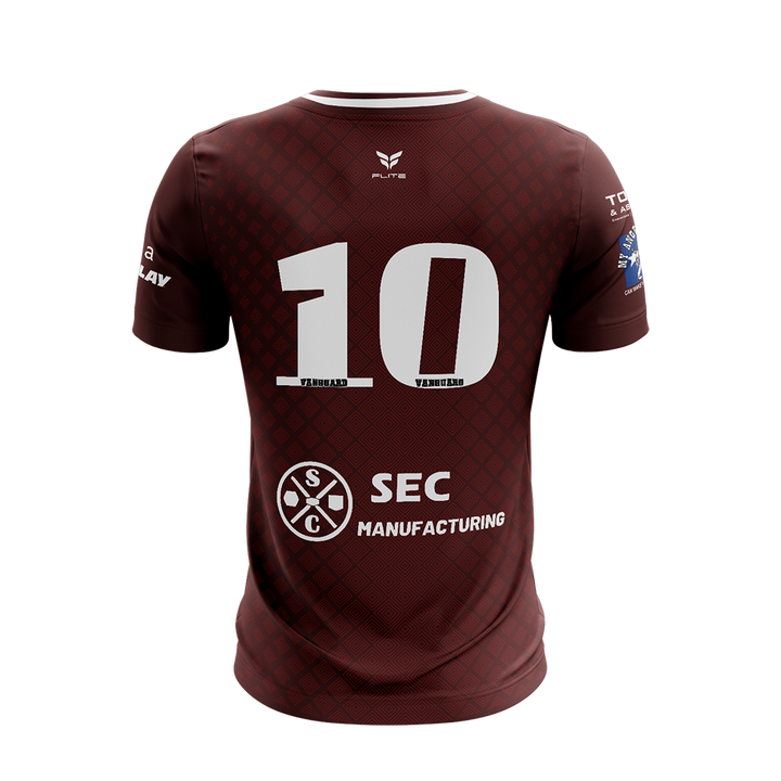 VANGUARD GAME JERSEY SS (MAROON)