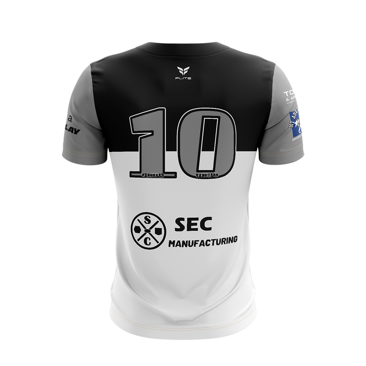 VANGUARD TRAINING JERSEY SS (BLACK WHITE)