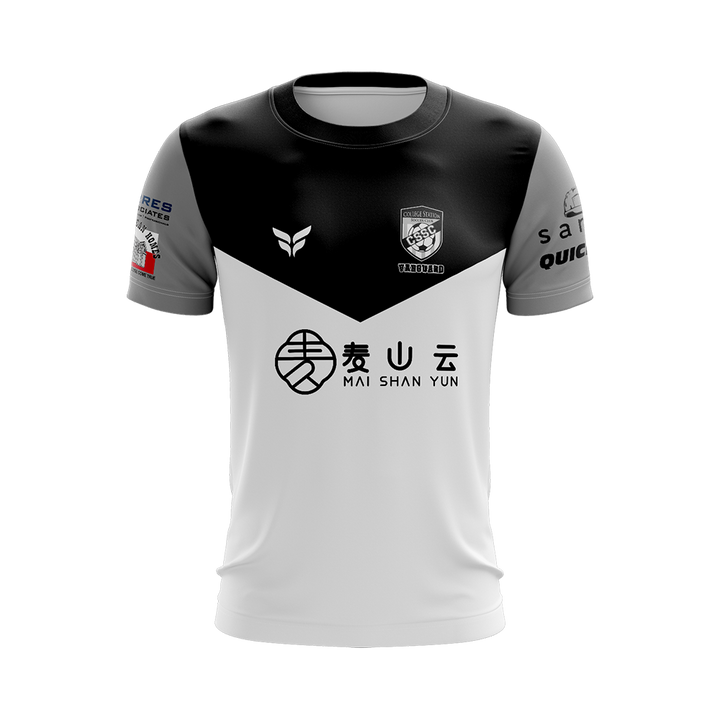 VANGUARD TRAINING JERSEY SS (BLACK WHITE)
