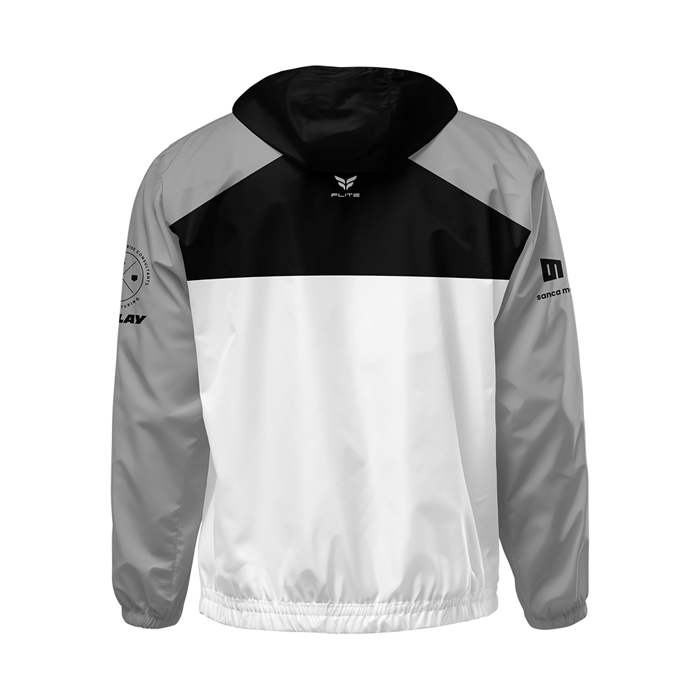 VANGUARD WINDBREAKER JACKET (BLACK GREY)