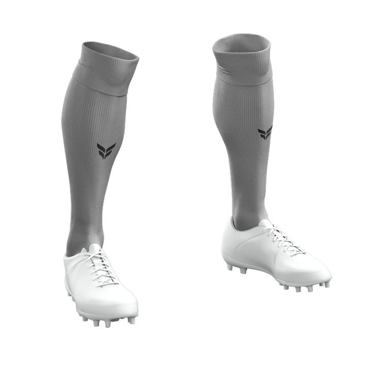 TEAM SOCKS (GREY SOCKS BLACK WINGS)