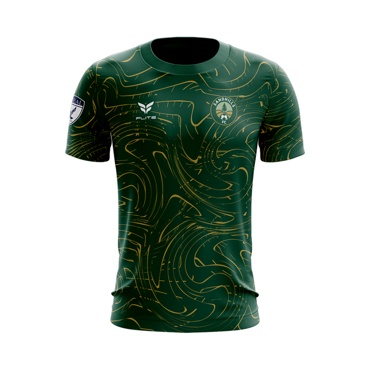 SANDHILLS FC TRAINING JERSEY SS (GREEN)