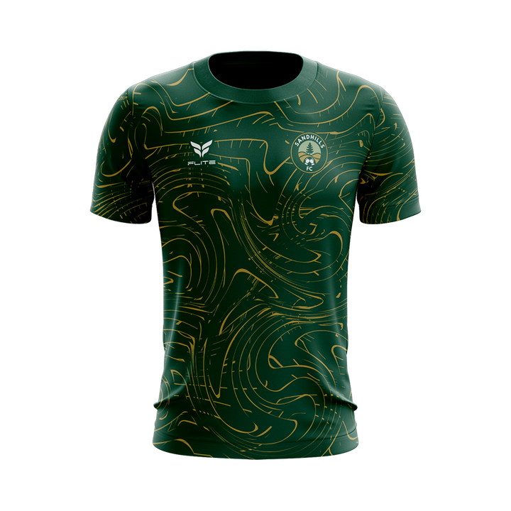 SANDHILLS FC TRAINING JERSEY SS (GREEN)