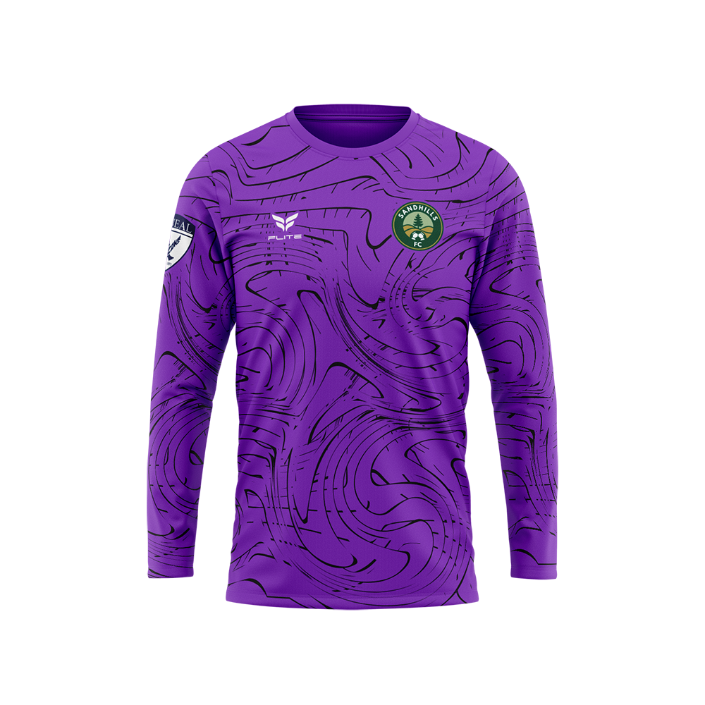 SANDHILLS FC GK JERSEY LS (PURPLE)