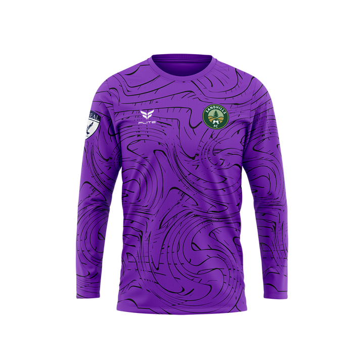 SANDHILLS FC GK JERSEY LS (PURPLE)
