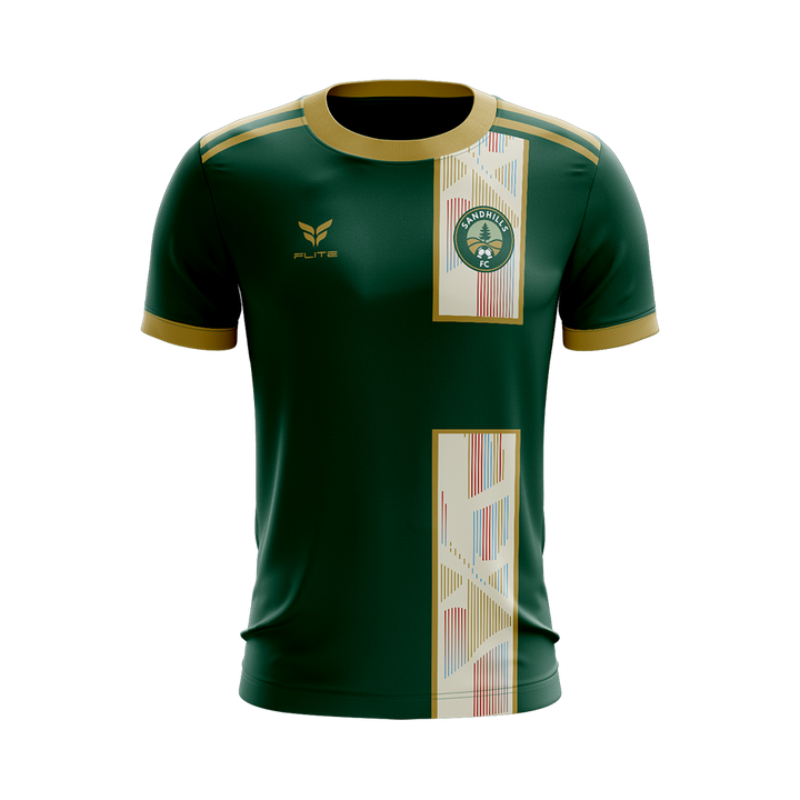 SANDHILLS FC AWAY JERSEY SS (GREEN)