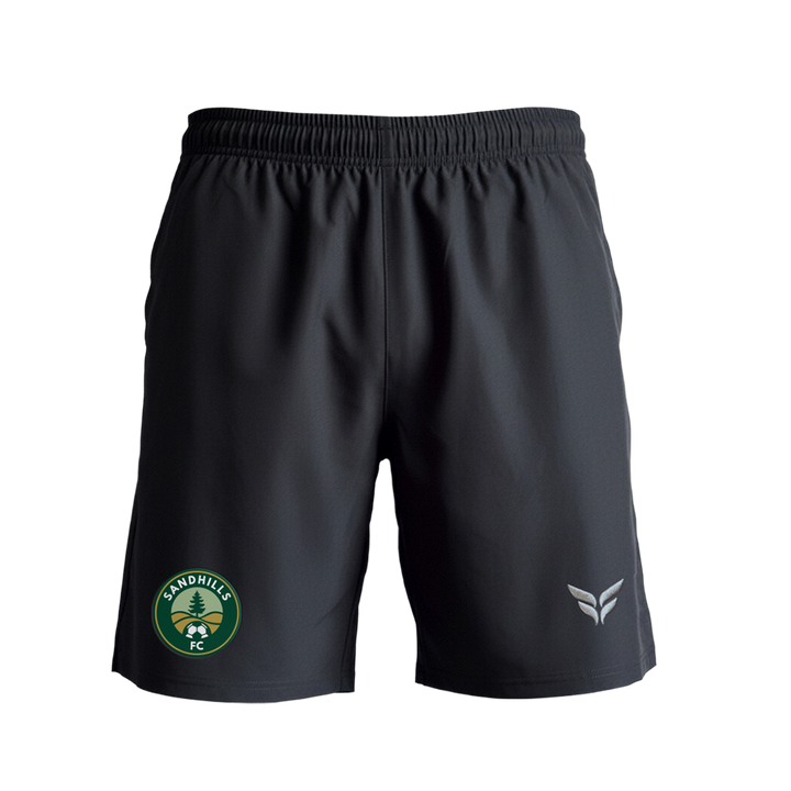 SANDHILLS FC STEALTH SHORTS WITH POCKETS (BLACK)