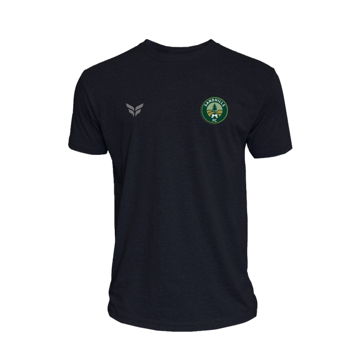 SANDHILLS FC COTTON-BLEND TSHIRT (BLACK)