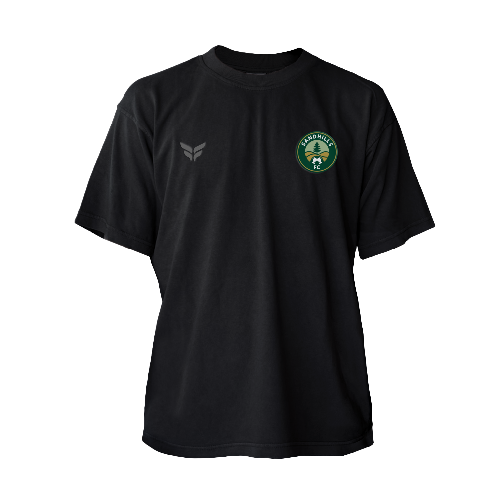SANDHILLS FC LIFESTYLE TEE (BLACK)