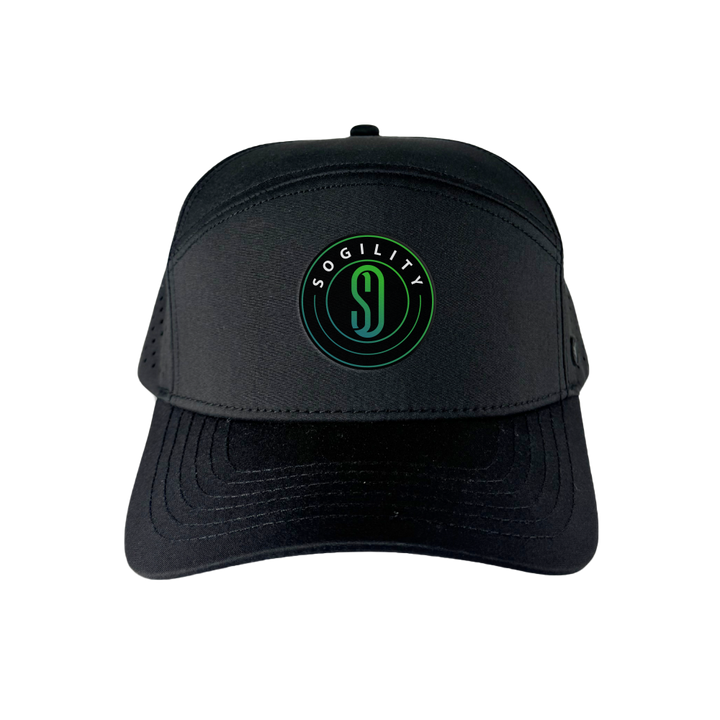 SOGILITY PERFORMANCE SNAPBACK HAT (BLACK)