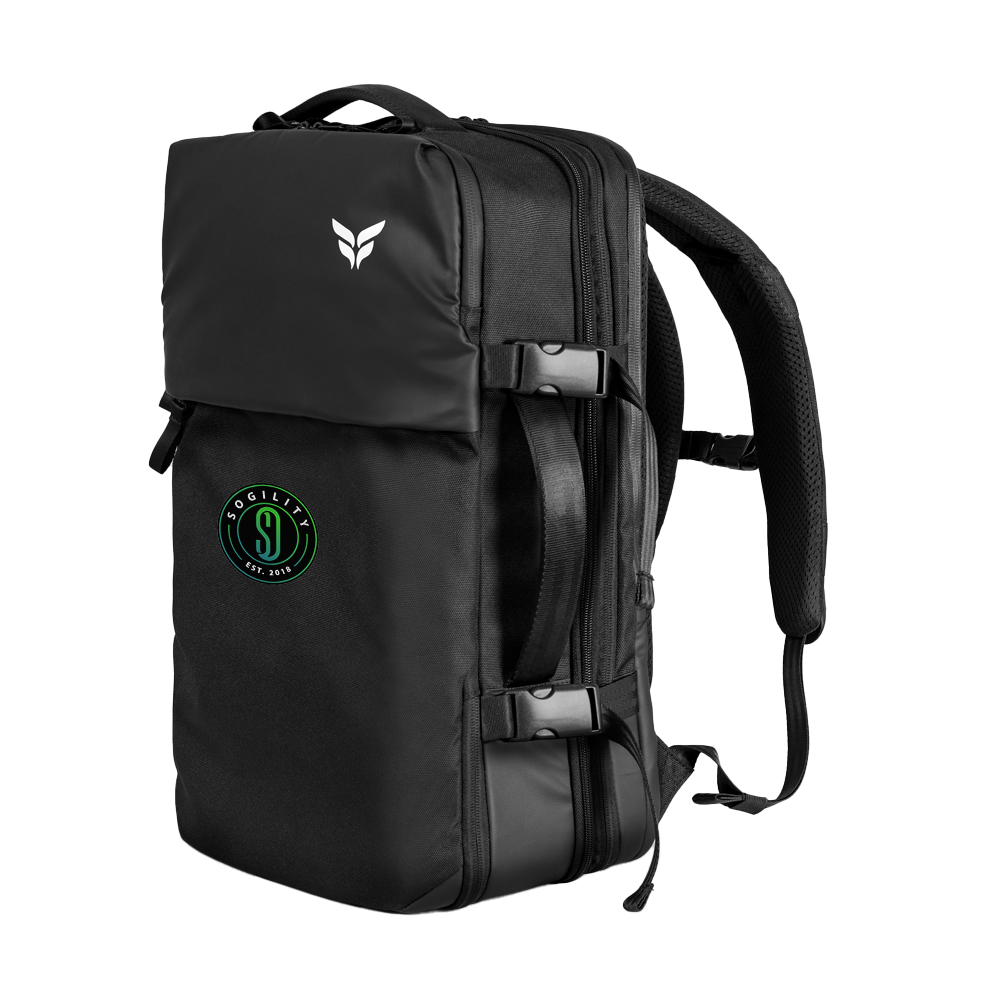 SOGILITY PRO TRAVEL BACKPACK (BLACK)
