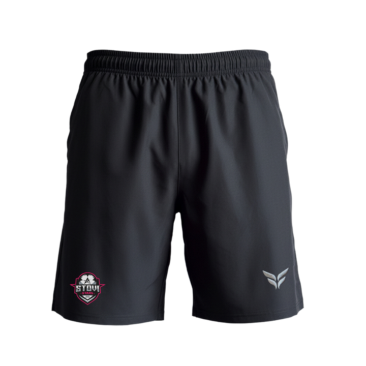 STOVI STARS STEALTH SHORTS WITH POCKETS (BLACK)
