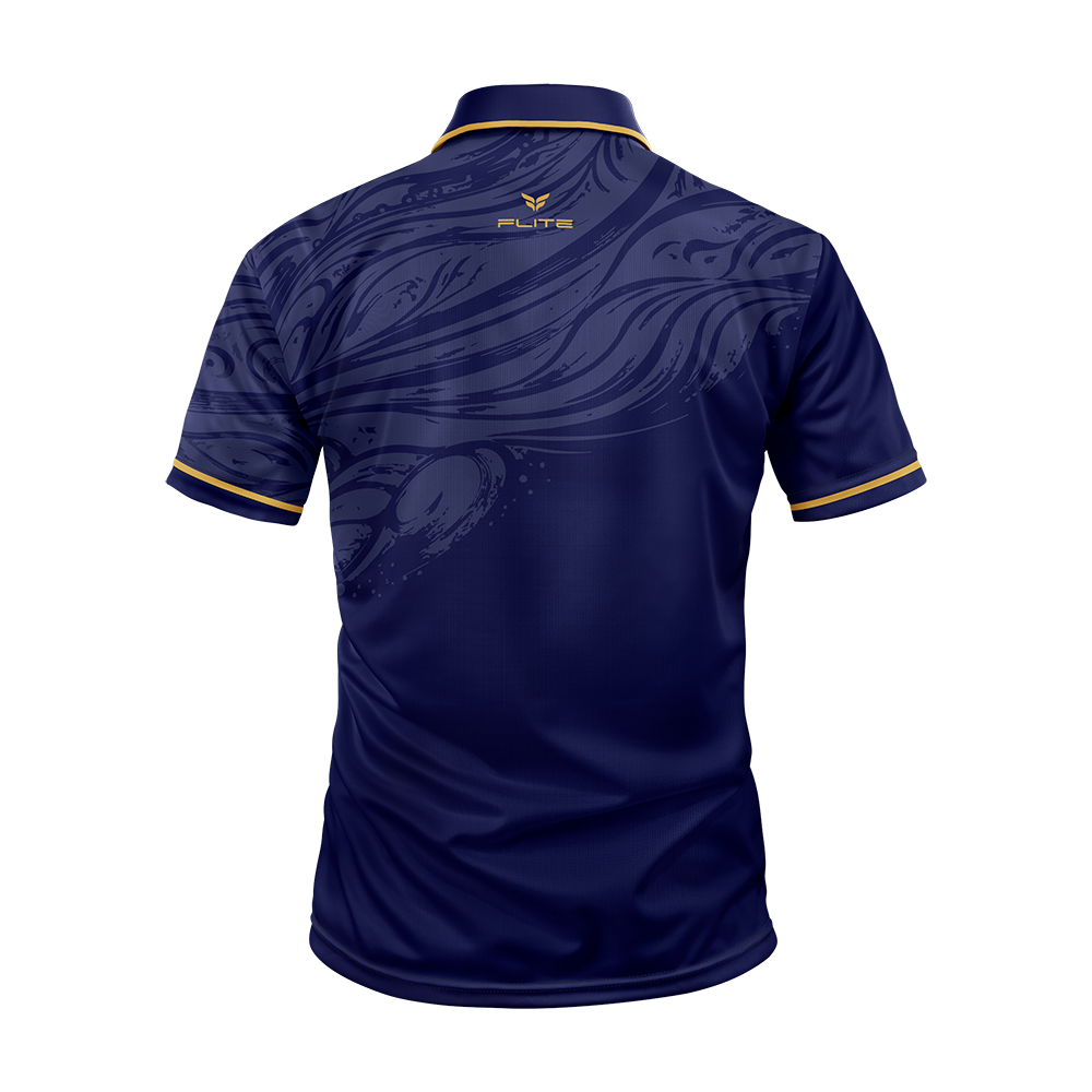 TEKFLOW FUTSAL ELITE COACHES POLO SHIRT (NAVY)