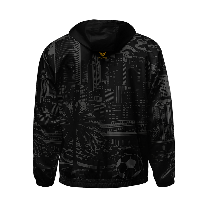 TEKFLOW FUTSAL ELITE WINDBREAKER JACKET (BLACK)