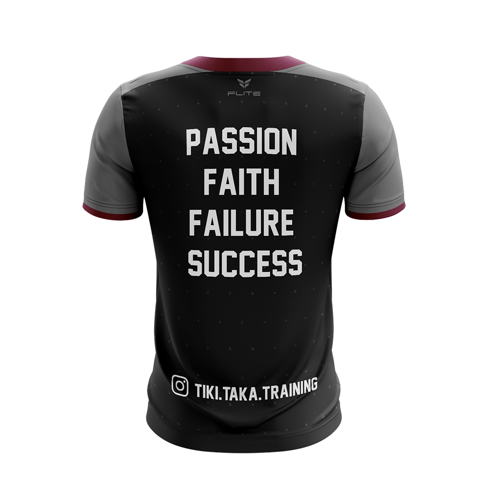 TIKI TAKA SUNDAY LEAGUE JERSEY SS (BLACK)