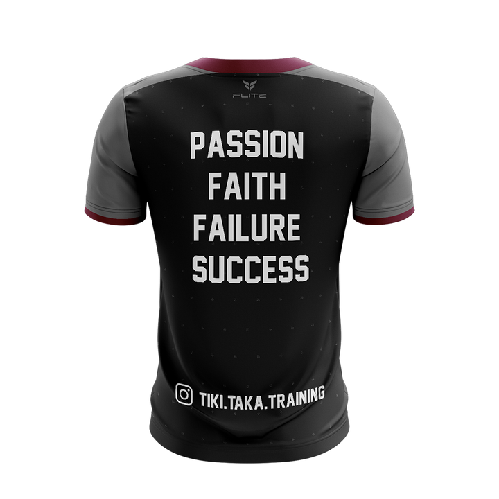 TIKI TAKA SUNDAY LEAGUE JERSEY SS (BLACK)