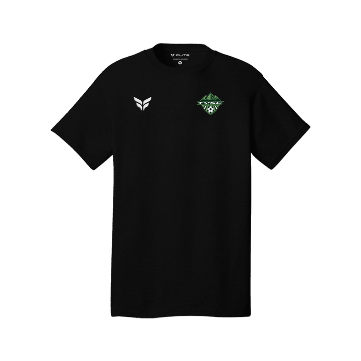 TUSCARORA COTTON-BLEND TSHIRT (BLACK)