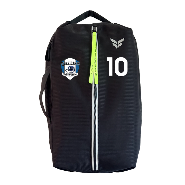 VALLEY CENTER GAME DAY BAG WITH PLAYER NUMBER (BLACK)