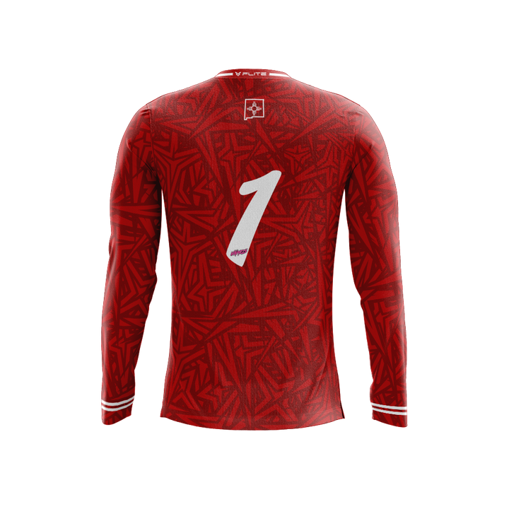 VAMOS SOCCER ACADEMY GK JERSEY LS (RED)