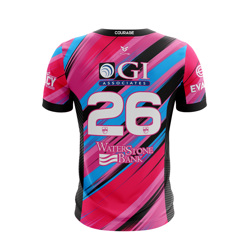 LCFC TRAINING JERSEY SS (PINK BLACK)