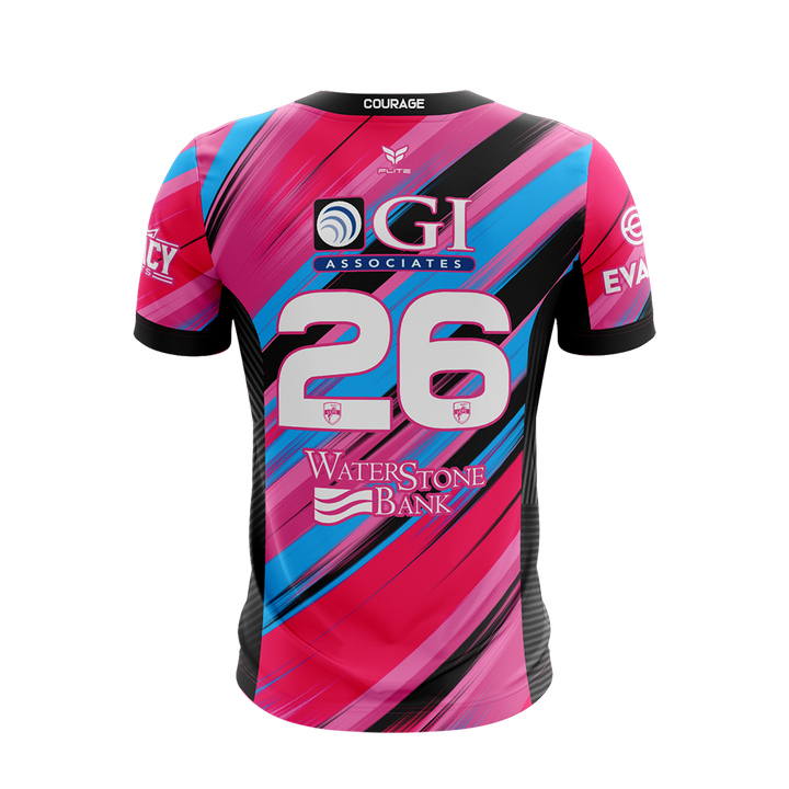 LCFC TRAINING JERSEY SS (PINK BLACK)