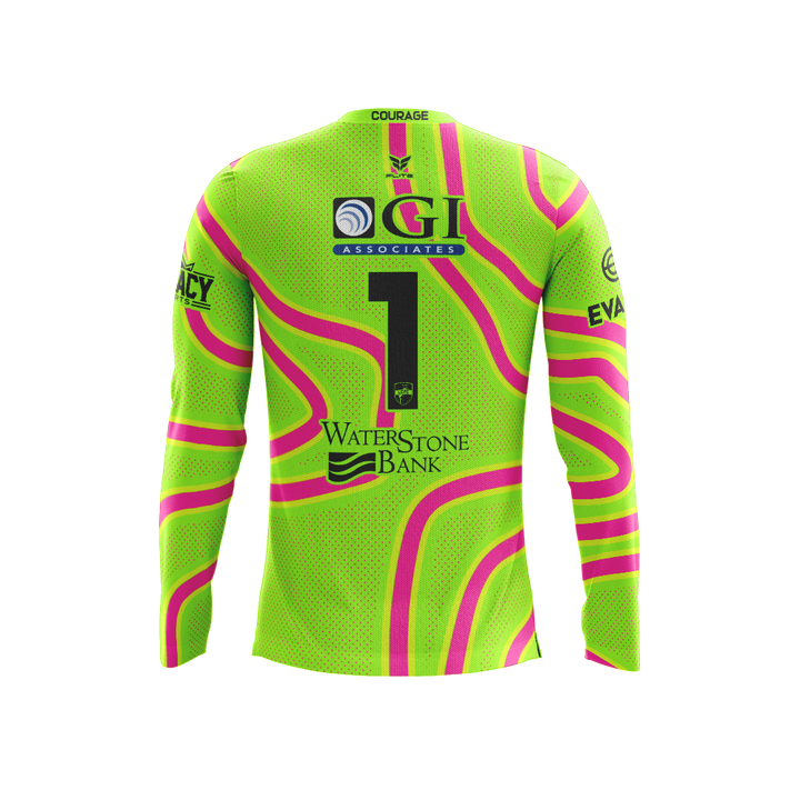 LCFC GK JERSEY LS (NEON GREEN)