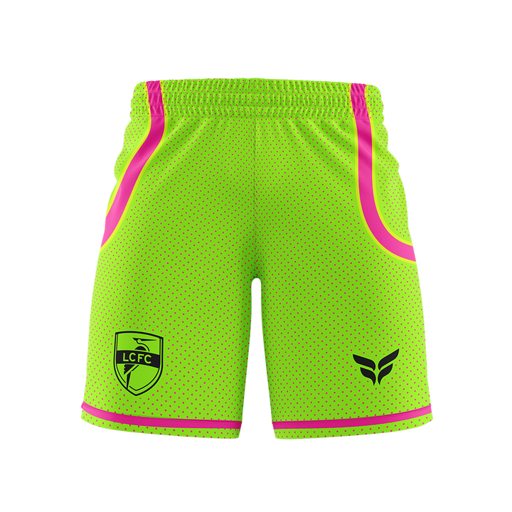 LCFC SHORTS (NEON GREEN)