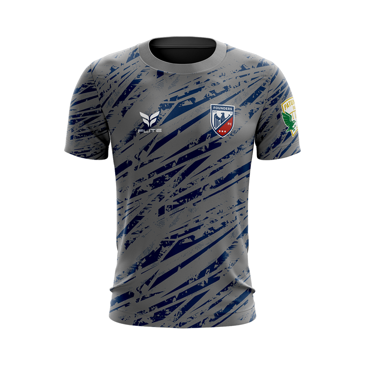 FOUNDERS FC TRAINING / ALTERNATE JERSEY SS (GREY)