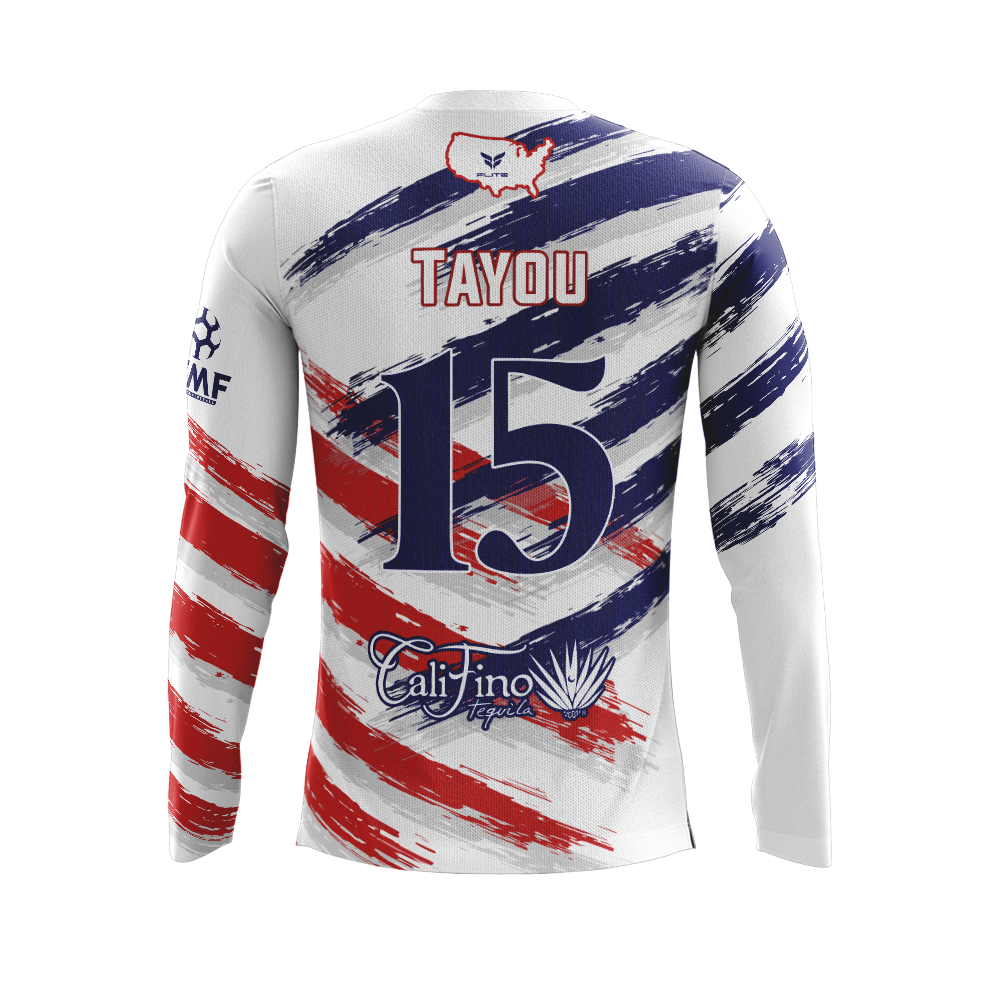 USA JERSEY LS (WHITE)