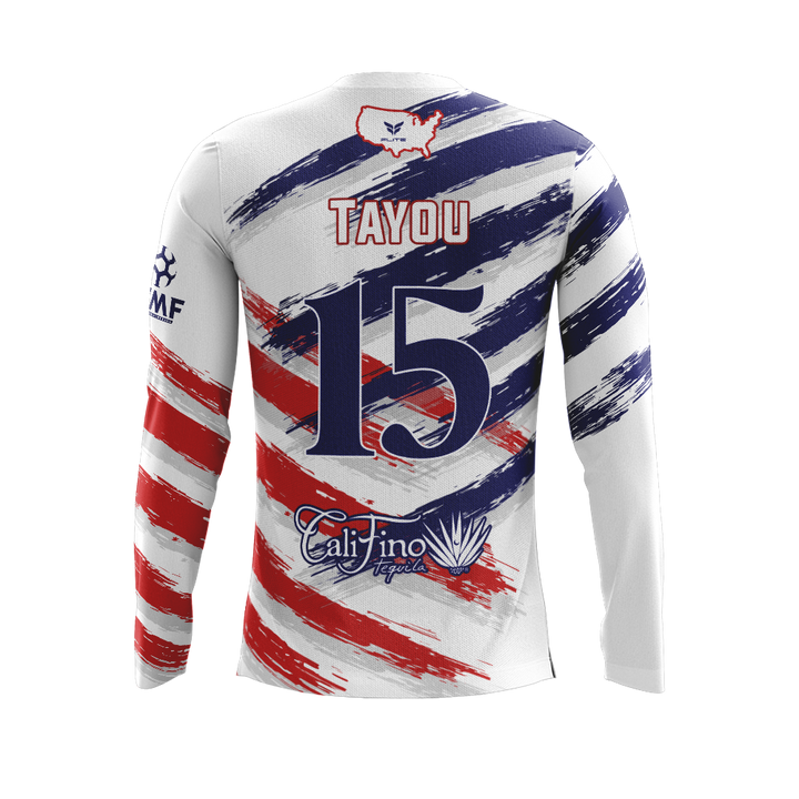 USA JERSEY LS (WHITE)