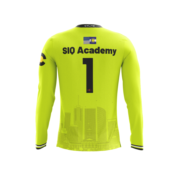 SOCCER IQ GK JERSEY LS (NEON YELLOW)