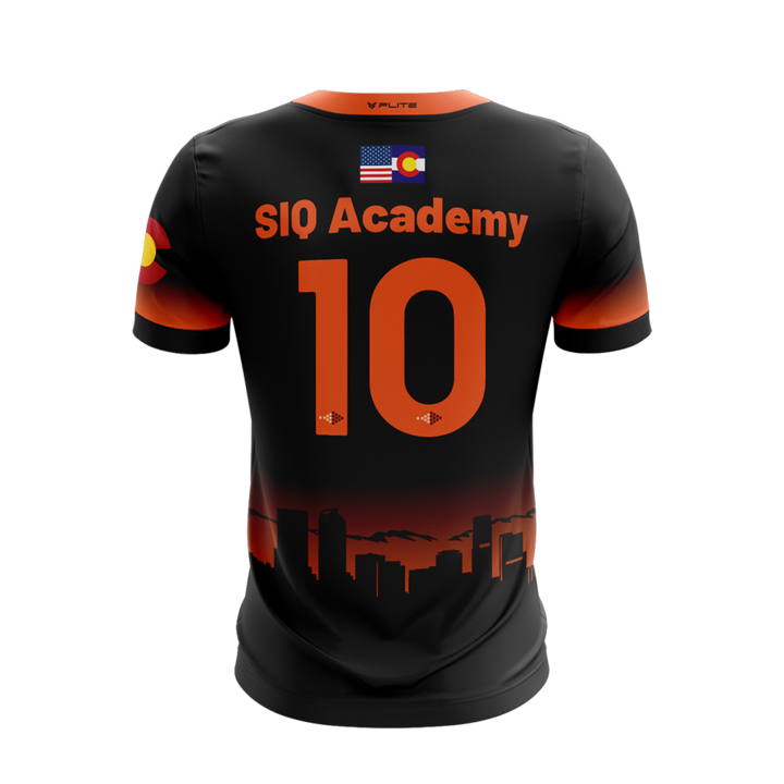 SOCCER IQ GAME JERSEY SS (BLACK)