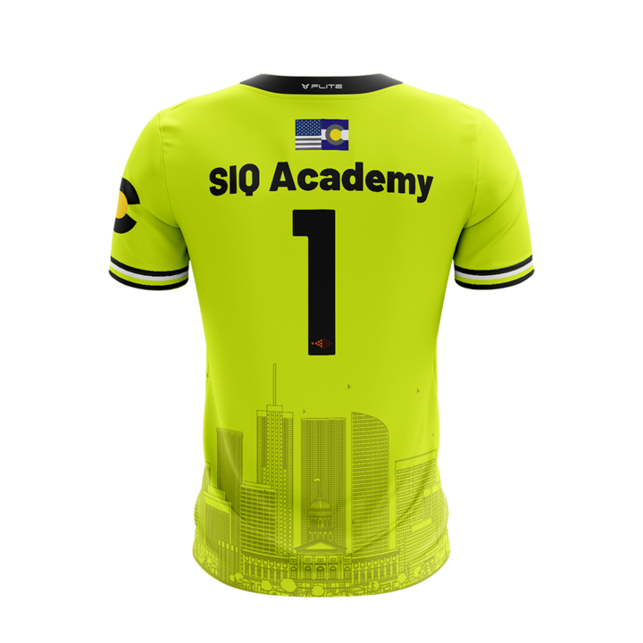 SOCCER IQ GK JERSEY SS (NEON YELLOW)