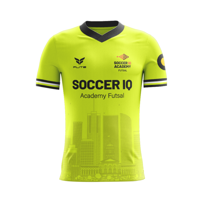 SOCCER IQ GK JERSEY SS (NEON YELLOW)