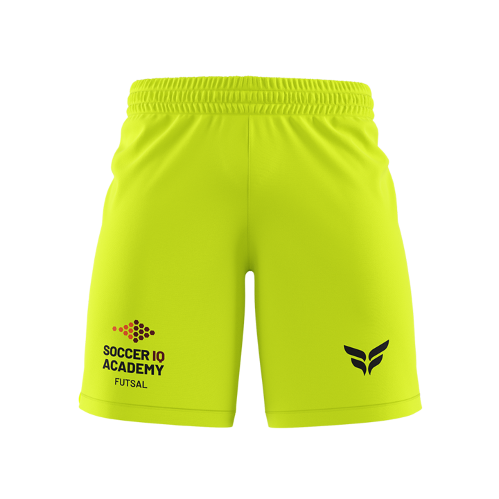 SOCCER IQ GK SHORTS (NEON YELLOW)