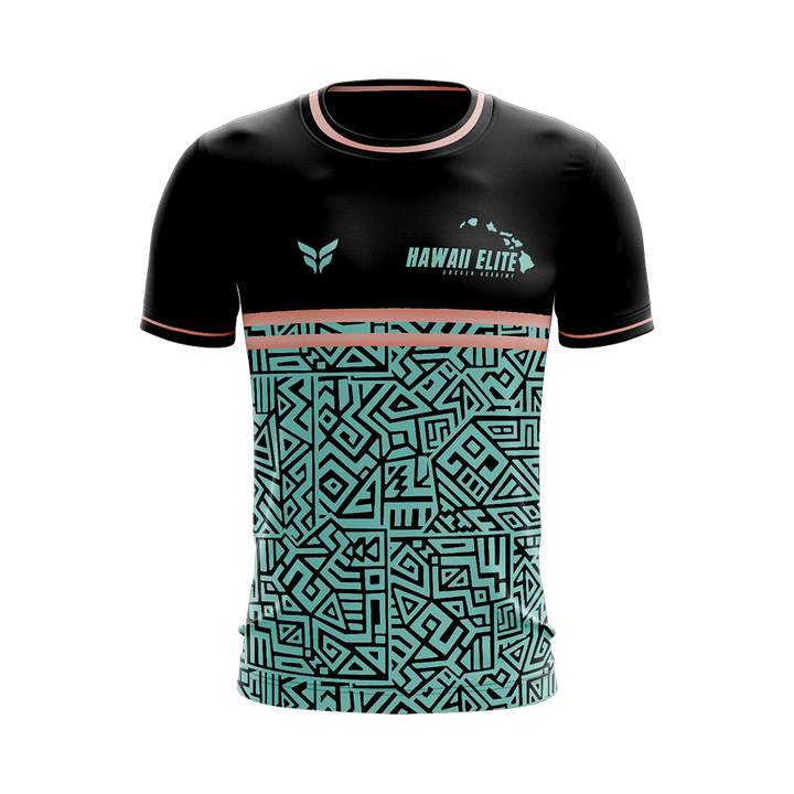 HAWAII ELITE TRAINING JERSEY SS (BLACK MINT)